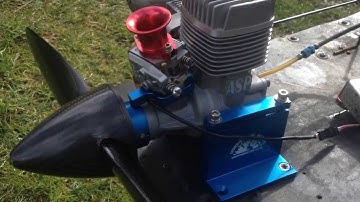 ASP Magnum SC 180 2 Stroke Engine Gas Conversion