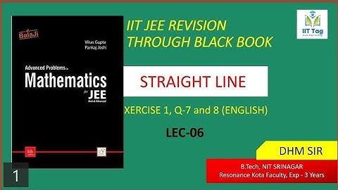#BLACKBOOK SOLUTION LEC-6 (STRAIGHT LINE)