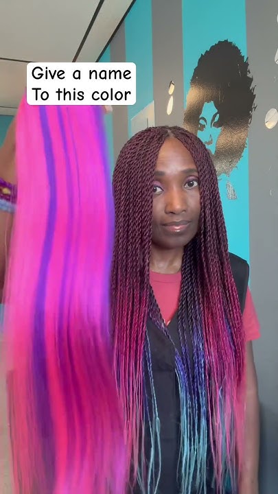  HAir braid color blend - YouTube