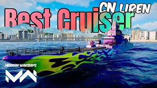 CN Liren- is painful Online Match,|Best Cruiser |Nautical Gaming #modernwarships