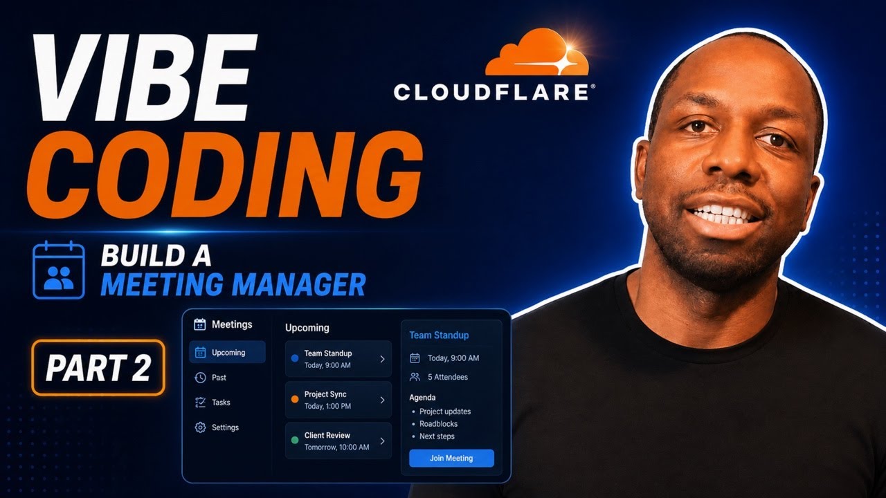 Vibe Coding with Cloudflare: Building a Meeting Manager