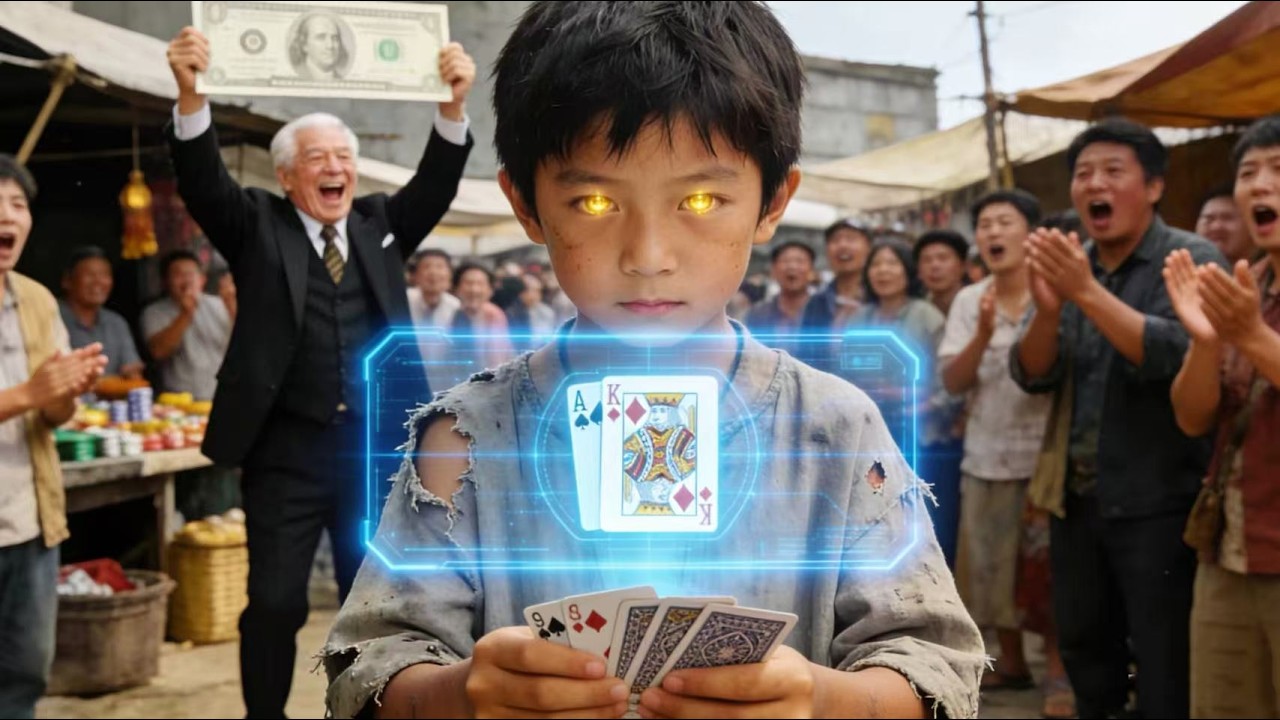 The Gambler reborn in a boy,awakened Golden Eyes,earned 30 million in 24 hours—fate changed forever!