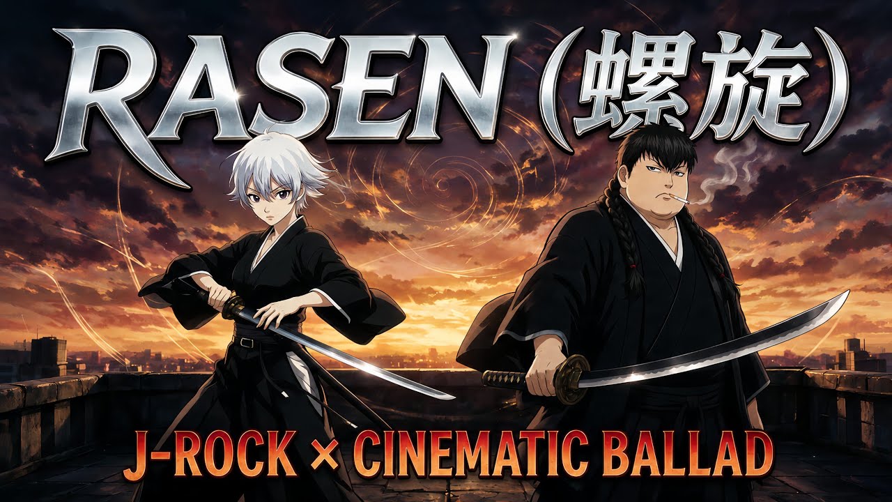 RASEN (螺旋)| J-ROCK × Cinematic Ballad cover 🎸🌙 - YouTube