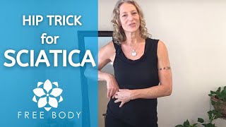 Help for Sciatica: Is one hip higher than the other?  Let