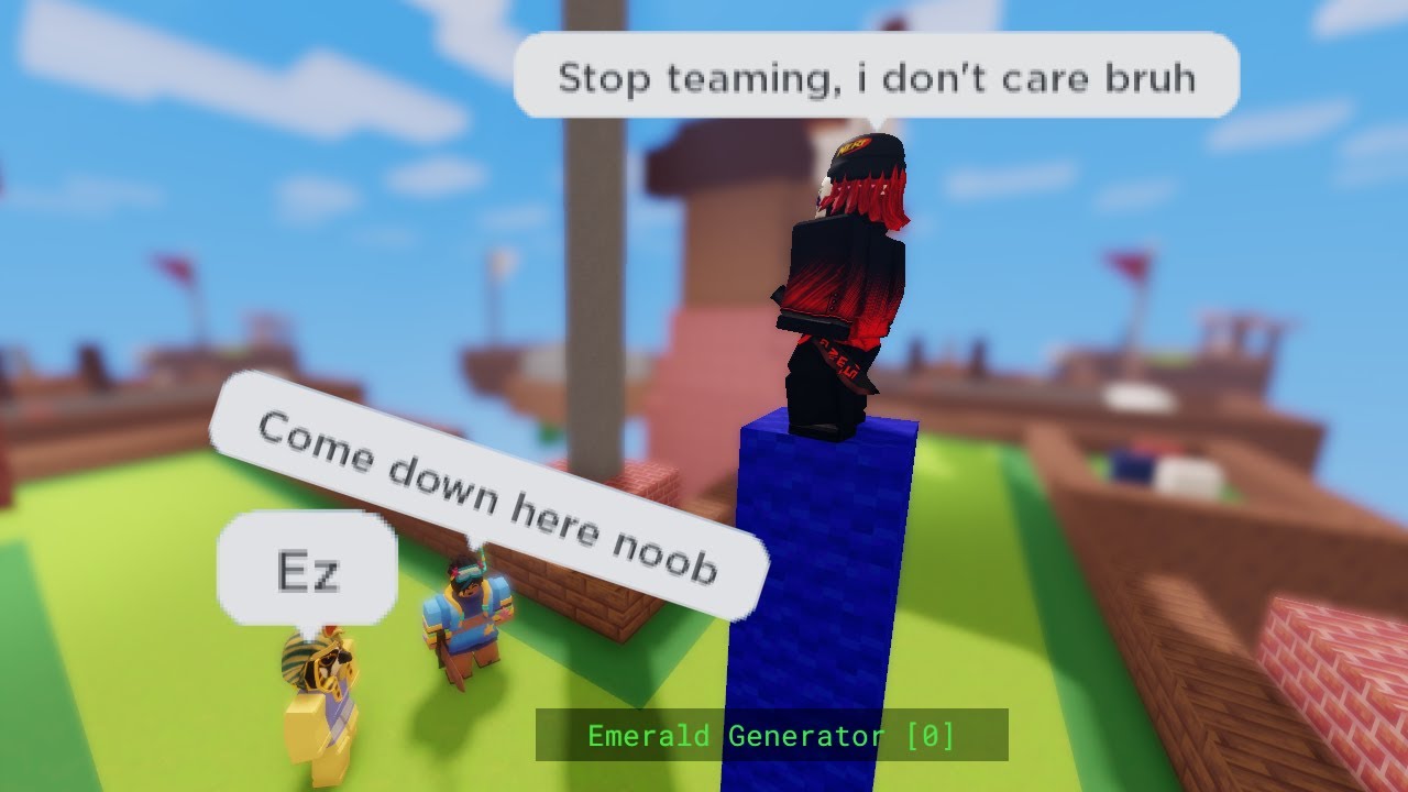I DESTROYED THESE TOXIC TEAMER | Roblox Bedwars - YouTube