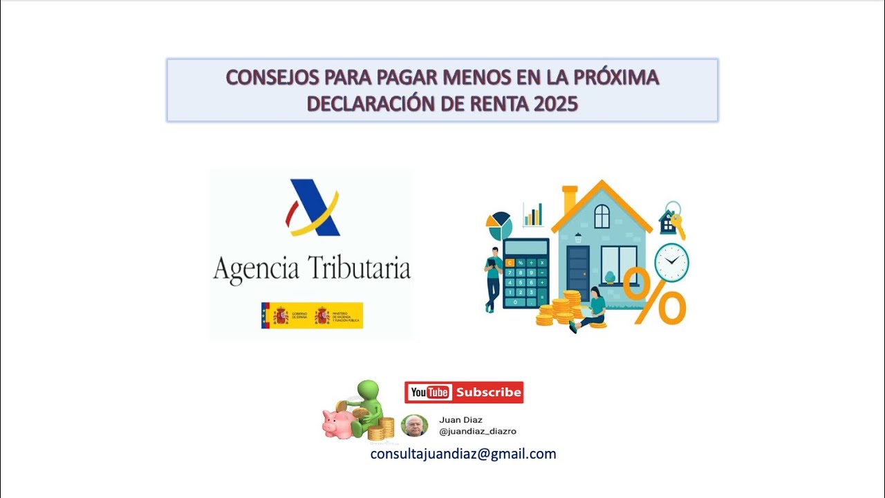 Consejos para pagar menos en la próxima Declaración de Renta 2025 - YouTube