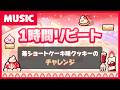 🎧【クッキーランBGM】苺ショートケーキ味クッキーのチャレンジ🐶BGM1時間ループ🎶
