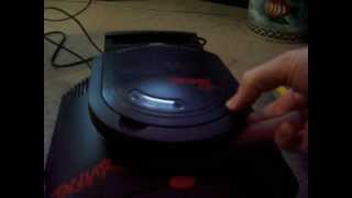 Atari Jaguar CD System Works Great With Console AC Adapter & New Blue Lightning
