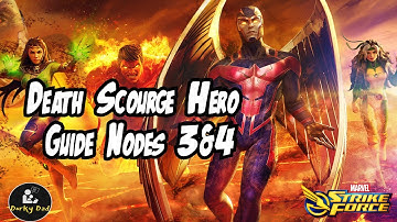 Death Scourge Guides - Heroes Node 3 & 4 - Easy But Important!!!- Marvel Strike Force