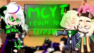 MCYT reacts to Dream's curropted form•Dream smp•||Gacha Club||∆Cellie lock∆