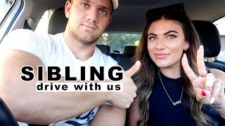 SIBLING DRIVE WITH US AND SUSHI NIGHT