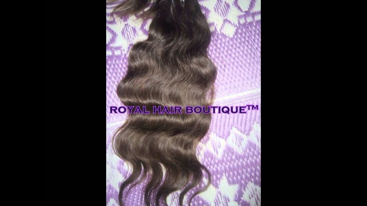 Virgin Indian human hair from South Indian temples