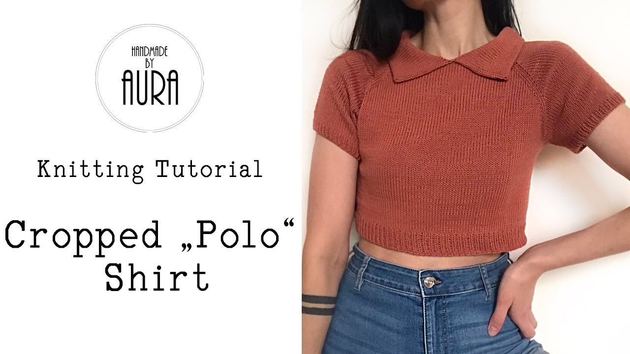 Easy Polo Tee pattern by Easy as knit