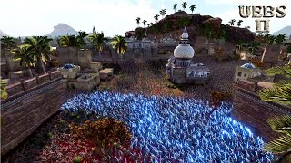 3,020 LASER KNIGHTS & JOHN WICK INVADE THE CITY vs 2,000,000 ZOMBIES | Battle Simulator 2 | UEBS 2 screenshot 5
