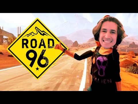 xQc Goes on a Road Trip | ROAD 96 Full Playthrough