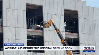 "We are less than a year from accepting our first patients" HSS at NCH Ortho hospital working toward