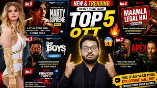 Top 5 New OTT Releases 2026 🔥 Netflix &amp; Prime Video Trending Now (Hindi)
