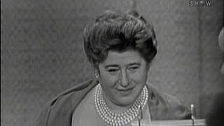 What's My Line? - Gertrude Berg; Dick Van Dyke [panel] (May 8, 1960)