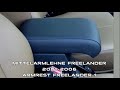Freelander 1  Land Rover (2001-2006) Mittelarmlehne in der Länge verstellbaren - Armrest premium
