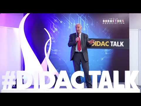 Mr. Gavin Dykes speaks at DIDAC TALK during Didac India