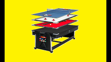 TieDex Sure Shot 7ft 4 in 1 Multi Games Table tiedex co uk