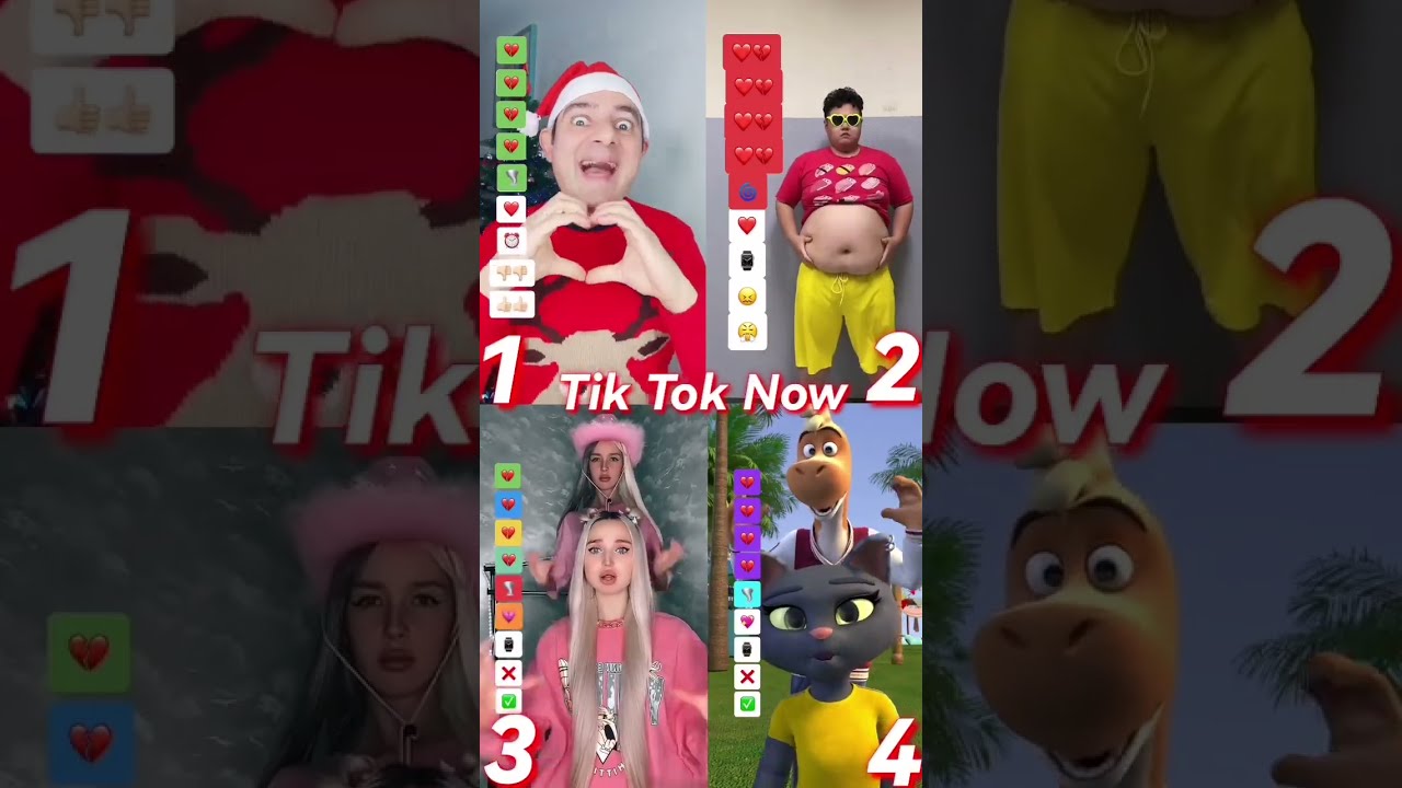  I NEED YOUR LOVE Who StheBest 1 2 3 Or 4 Shorts Tiktok Viral