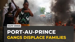 Displaced by gang violence: Tens of thousands flee Haitian capital Port-au-prince