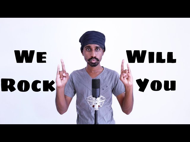 We Will Rock You | Sri Lankan Version | Sandaru Sathsara class=