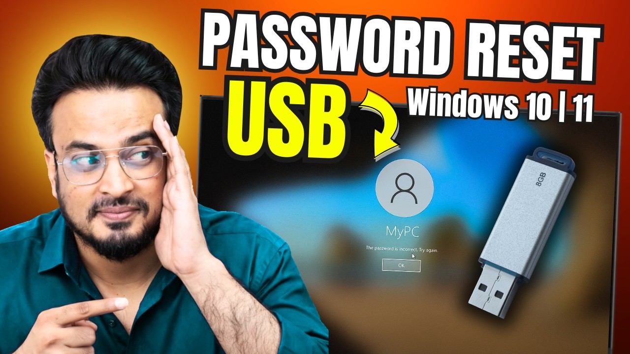 How to RESET Windows 10 Password Without Logging In (No Data LOSS ...