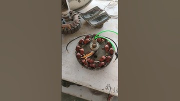 ceiling fan winding lead testing| ceiling fan winding with automatic winding machine #shorts #share