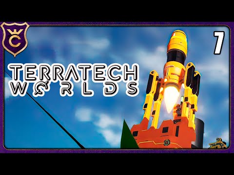 Видео: ЗАПУСТИЛ РАКЕТУ! Terratech Worlds