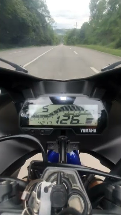 YAMAHA R15 V3 TOP SPEED STOCK