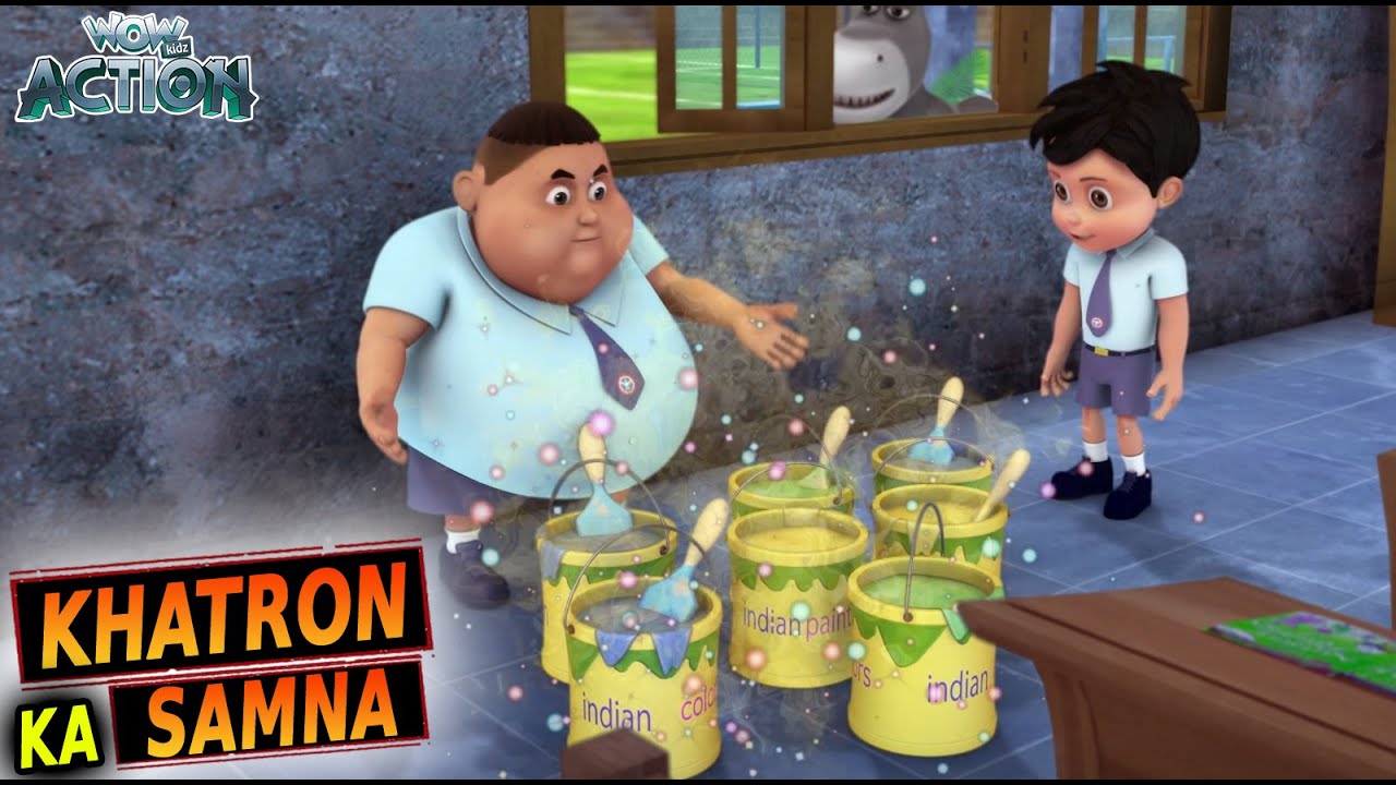 Vir The Robot Boy  Khatron Ka Samna  90  Hindi Cartoons For Kids  WowKidz Action  animation