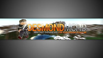 gimp | minecraft youtube banner template [NO PHOTOSHOP]
