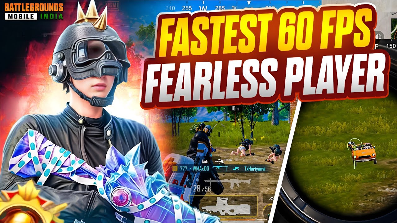 Fastest Android Player Ever In bgmi 🔥💀 | BGMI ~ PUBG MOBILE | 1v4 ...