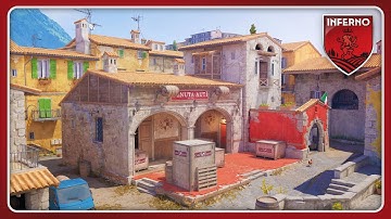 CS2 Inferno Walkthrough in 4K