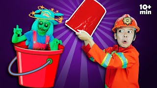 Zombie Is Coming Song + Zombie Epidemic | Nursery Rhymes & Kids Songs