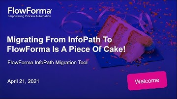 Migrating from InfoPath to FlowForma is a Piece of Cake!