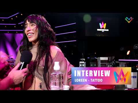 LIVE from Malmö Arena: Loreen meets "Loreen The Dog"  interview (Deltävling 4, Melodifestivalen2023)