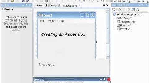VB NET,Visual Basic Programming Tutorials20 06