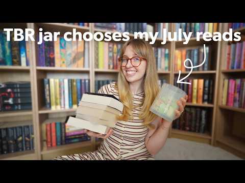 TBR prompt jar chooses my July reads! 🫙📚 July TBR