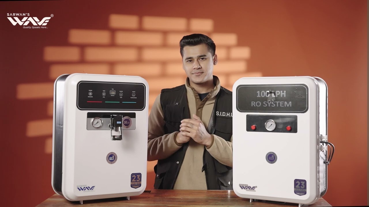 Compact Commercial 50 LPH & 100  LPH RO