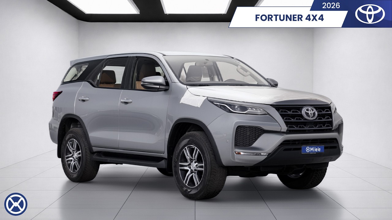 (LHD) TOYOTA FORTUNER 2.7P AT 4X4 MY2026 – SILVER video