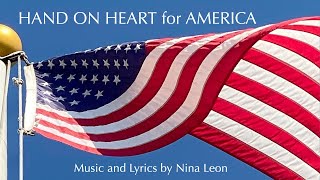 America 250th Anniversary Beautiful & Proud Patriotic Song tribute | HAND ON HEART FOR AMERICA