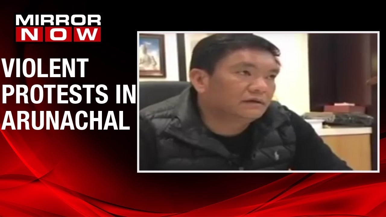 A.P CM Pema Khandu speaks on protests over permanent residence certificate