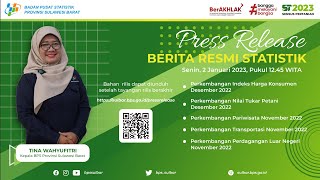 Berita Resmi Statistik 2 Januari 2023