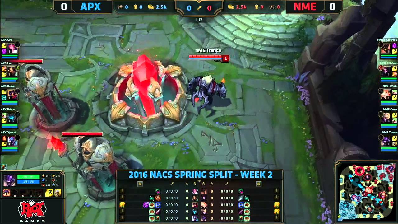 APX vs NME - Week 2 Game 1 - Apex vs Enemy Esports