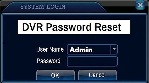 DVR Password Reset 🔑 | Forgot DVR Password? Quick & Easy Fix