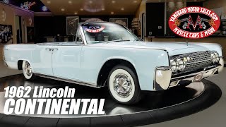 1962 Lincoln Continental Convertible For Sale Vanguard Motor Sales #0854