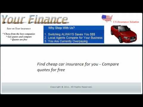 Find cheap car insurance for you - Compare quotes for free - YouTube